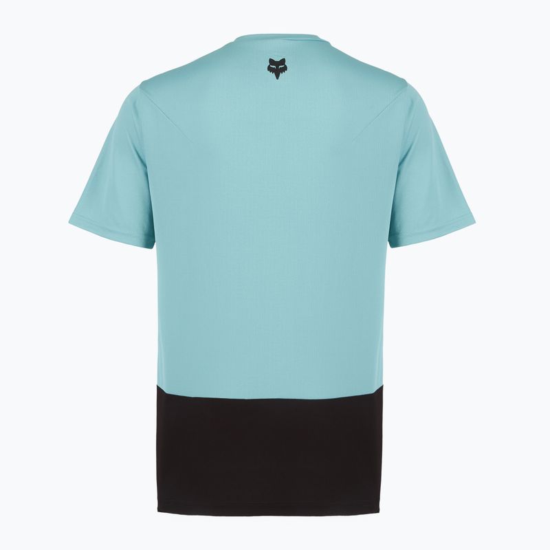 Fox Racing Ranger Wordmark pánsky cyklistický dres vintage wash blue 2
