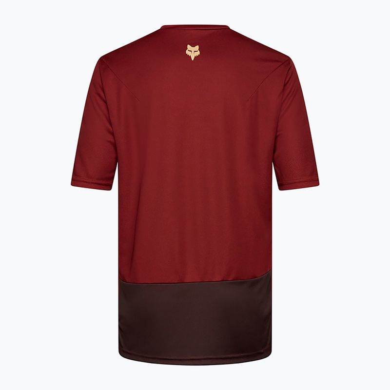 Fox Racing Ranger Wordmark pánsky cyklistický dres rust brown 6