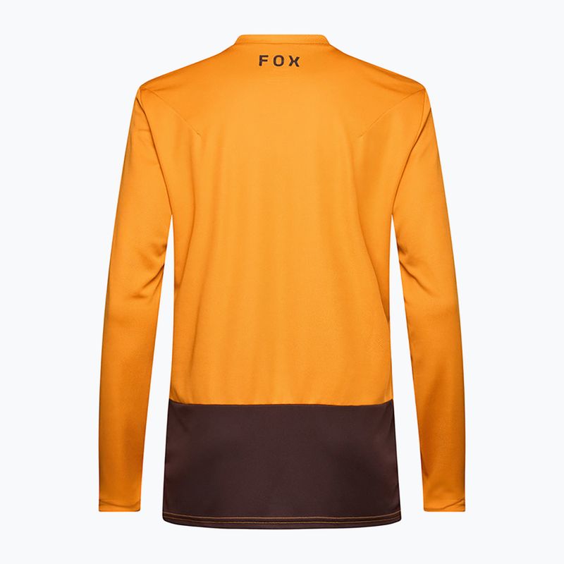 Pánske cyklistické tričko s dlhým rukávom Fox Racing Ranger Fox Head carmel 2