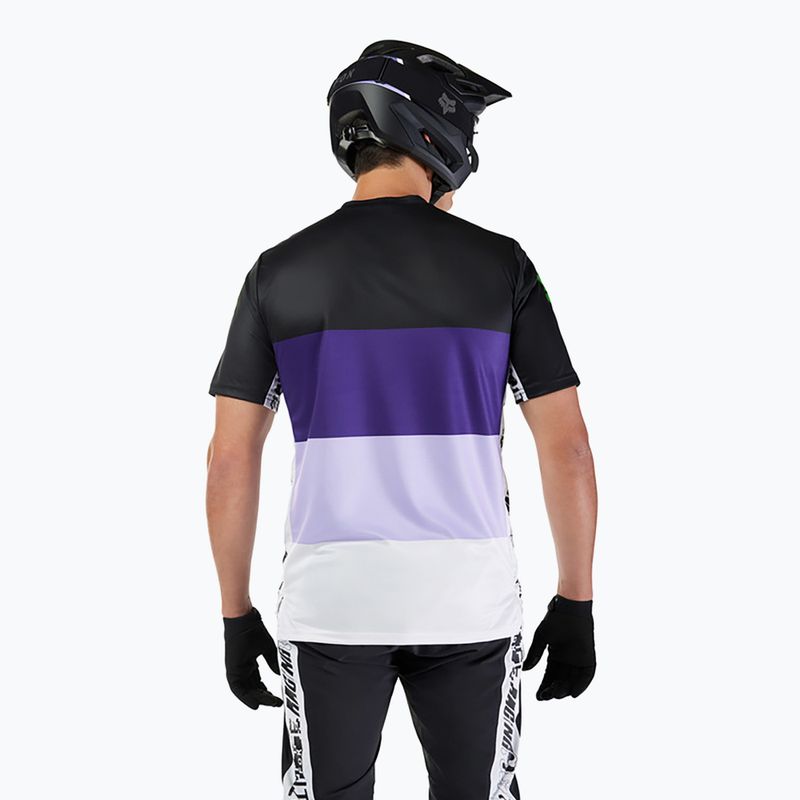 Pánsky cyklistický dres Fox Racing Ranger Grid black 2