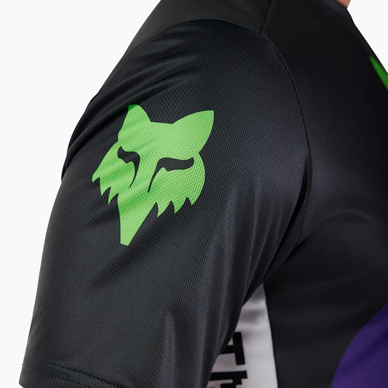 Pánsky cyklistický dres Fox Racing Ranger Grid black 5