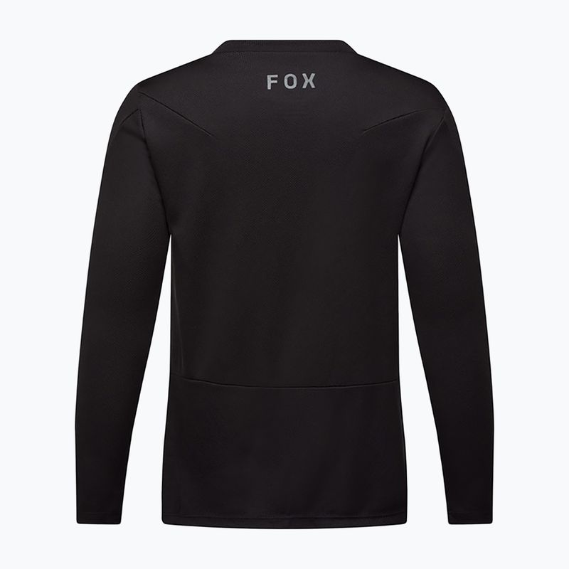 Detské cyklistické tričko s dlhým rukávom Fox Racing Ranger Fox Head Jr black 2