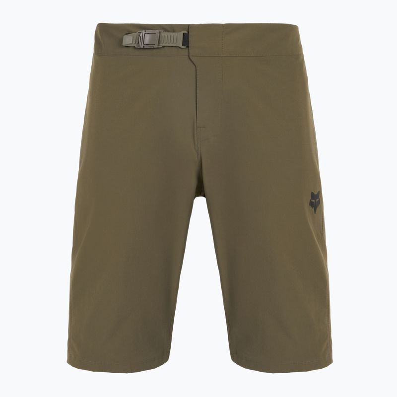 Pánske cyklistické šortky Fox Racing Ranger Liner military