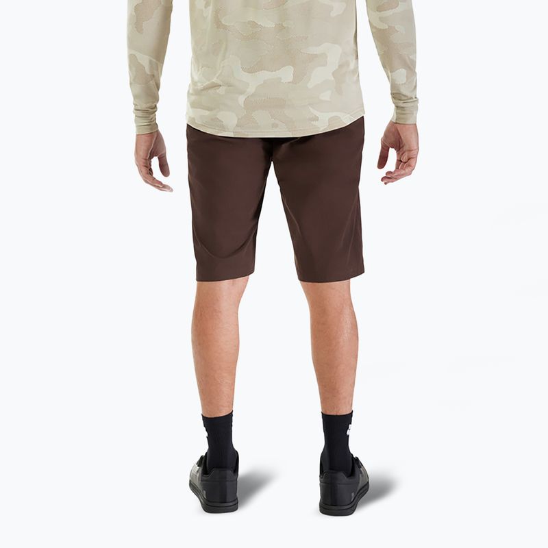 Pánske cyklistické šortky Fox Racing Ranger cocoa 2