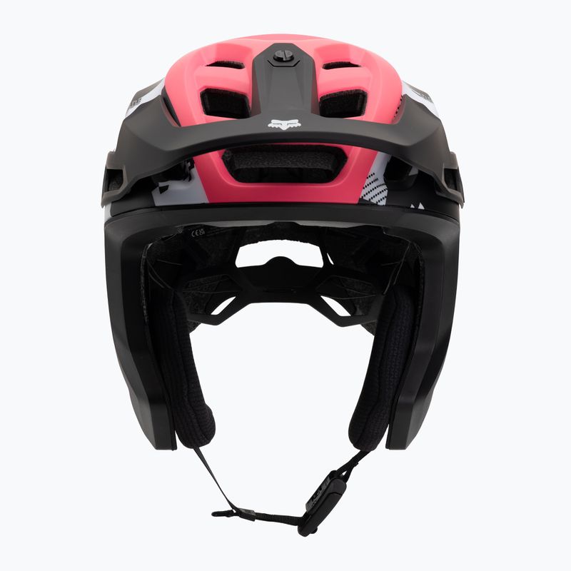 Cyklistická prilba Fox Racing Dropframe Pro Digi Image black/white 2
