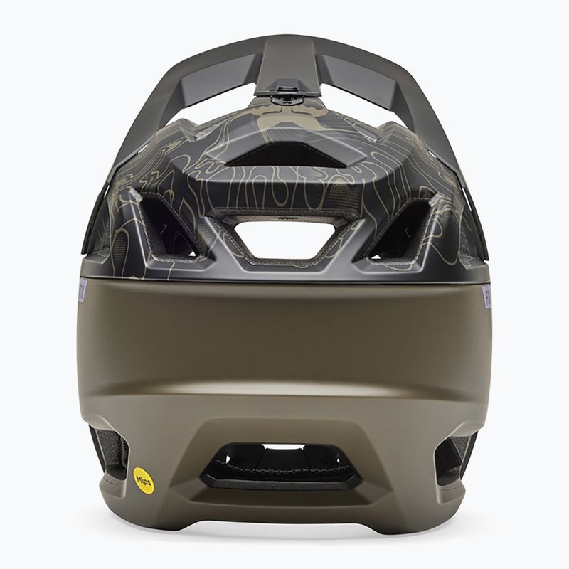 Cyklistická prilba Fox Racing Proframe Frequency military 4