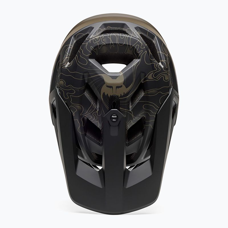 Cyklistická prilba Fox Racing Proframe Frequency military 5