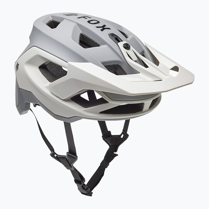 Cyklistická prilba Fox Racing Speedframe 5050 svetlo šedá