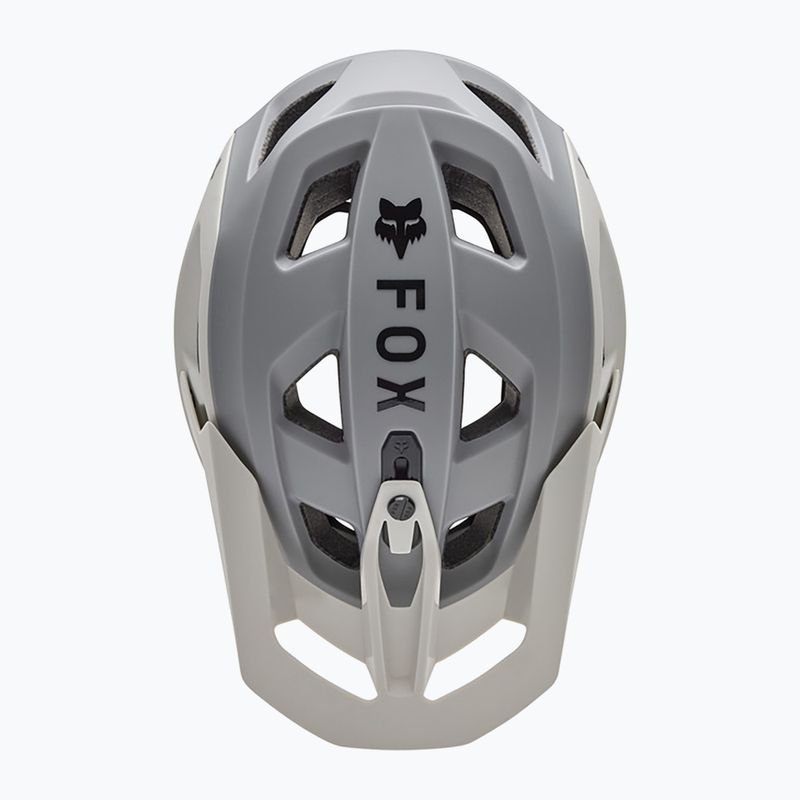 Cyklistická prilba Fox Racing Speedframe 5050 svetlo šedá 4
