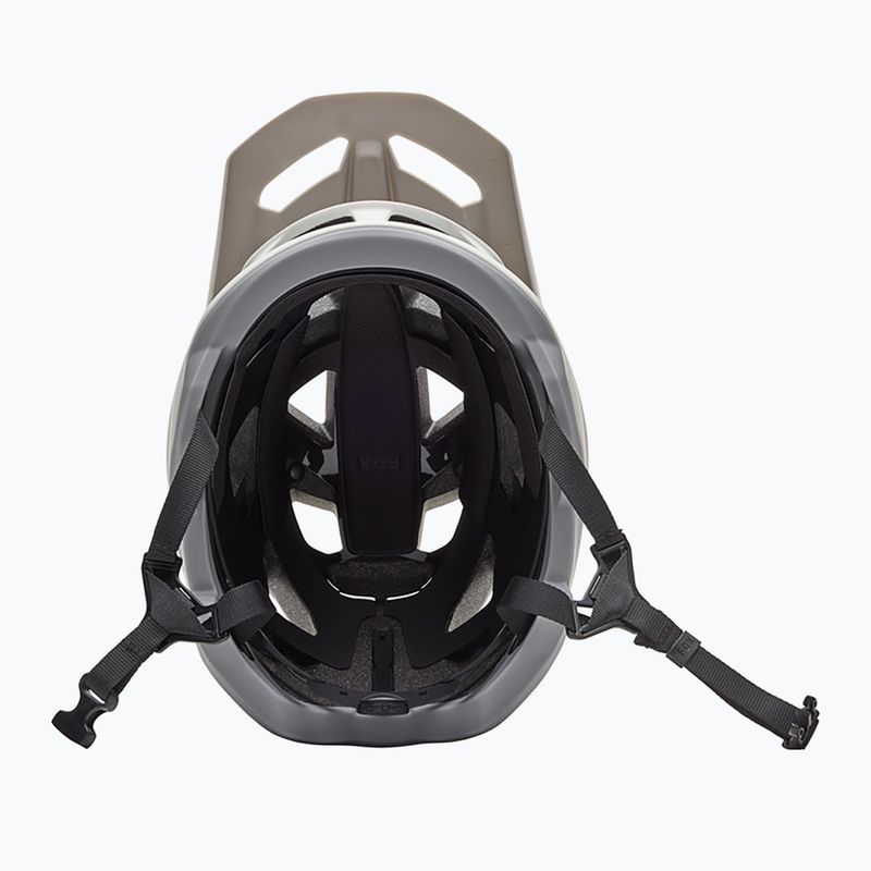 Cyklistická prilba Fox Racing Speedframe 5050 svetlo šedá 5