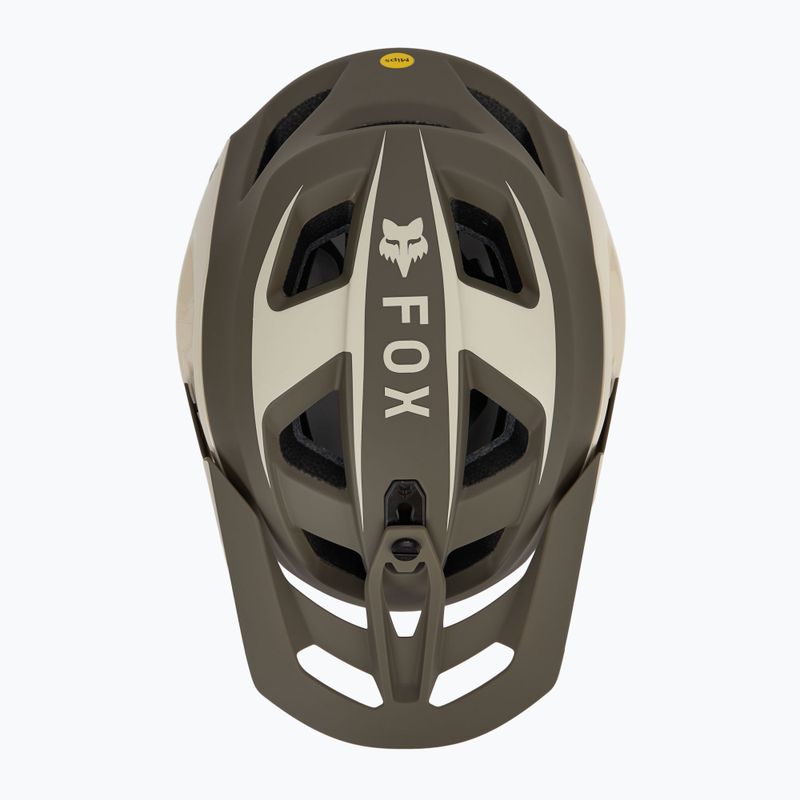 Cyklistická prilba Fox Racing Speedframe Pro Defy cream 5