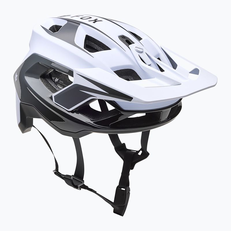 Cyklistická prilba Fox Racing Speedframe Pro Defy pewter