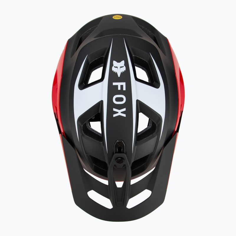 Cyklistická prilba Fox Racing Speedframe Pro Defy fluorescent red 5