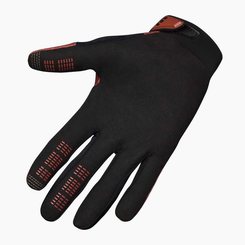 Pánske cyklistické rukavice Fox Racing Ranger sedlo hnedé 2