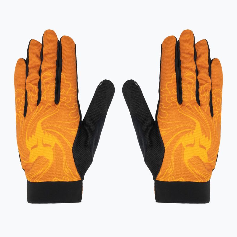 Fox Racing Ranger Frequency tangerine pánske cyklistické rukavice 2