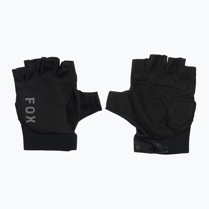 Pánske cyklistické rukavice Fox Racing Ranger Gel Short black