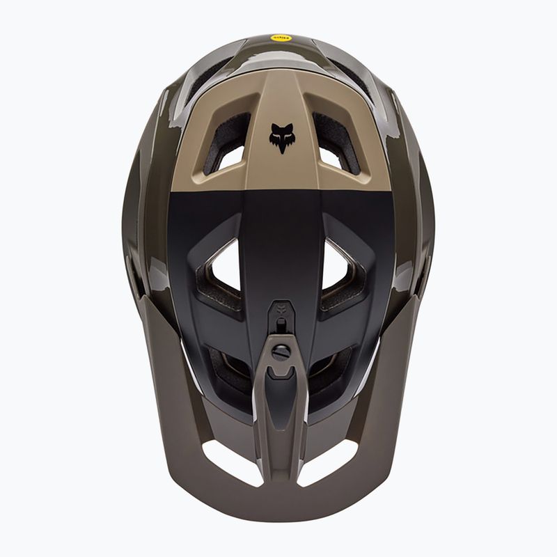 Fox Racing Speedframe RS Paranoid vojenská cyklistická prilba 4