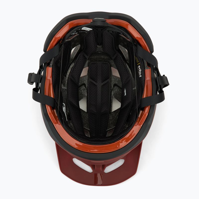 Cyklistická prilba Fox Racing Speedframe RS Paranoid rust 5