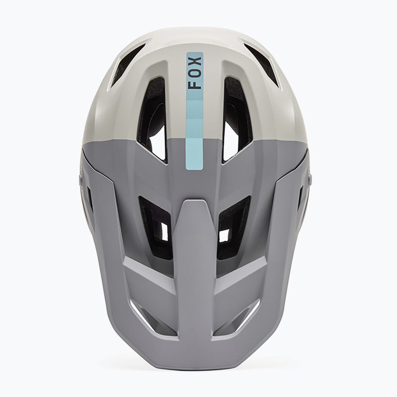 Cyklistická prilba Fox Racing Rampage 5050 CE/CPSC light grey 5