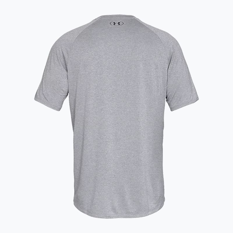 Pánske tréningové tričko Under Armour Tech 2. SS Tee šedé 1326413 5