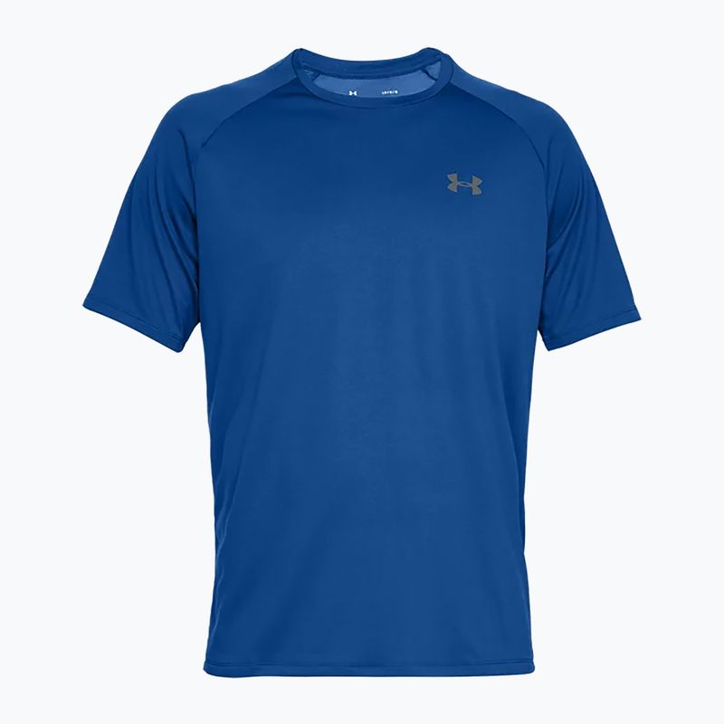 Pánske tréningové tričko Under Armour Tech 2. SS Tee modré 1326413 4