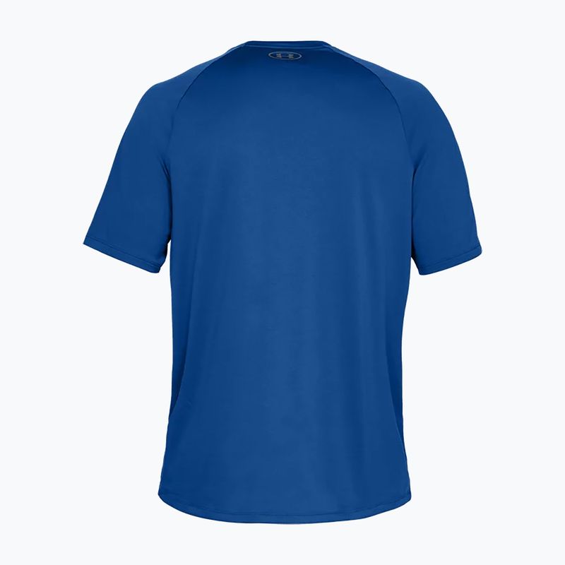 Pánske tréningové tričko Under Armour Tech 2. SS Tee modré 1326413 5