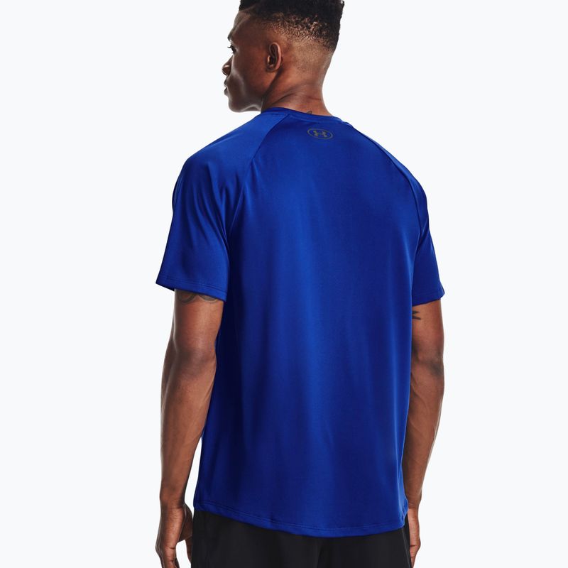 Pánske tréningové tričko Under Armour Tech 2. SS Tee modré 1326413 2