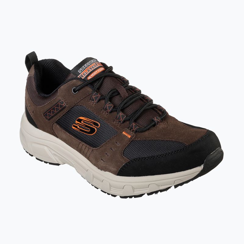 Pánska treková obuv SKECHERS Oak Canyon chocolate/black 7