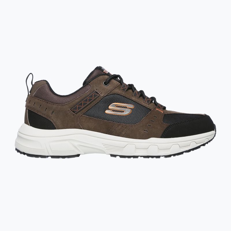 Pánska treková obuv SKECHERS Oak Canyon chocolate/black 8