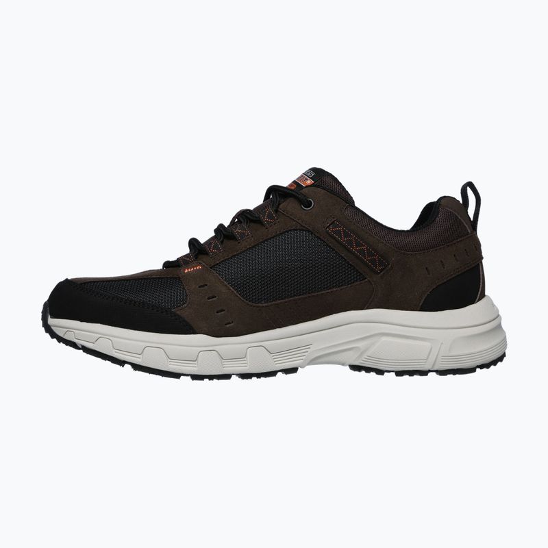 Pánska treková obuv SKECHERS Oak Canyon chocolate/black 9