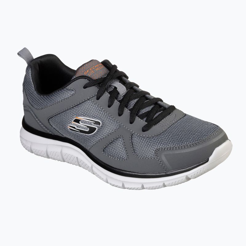 SKECHERS Track Scrolic pánska tréningová obuv charcoal/black 7