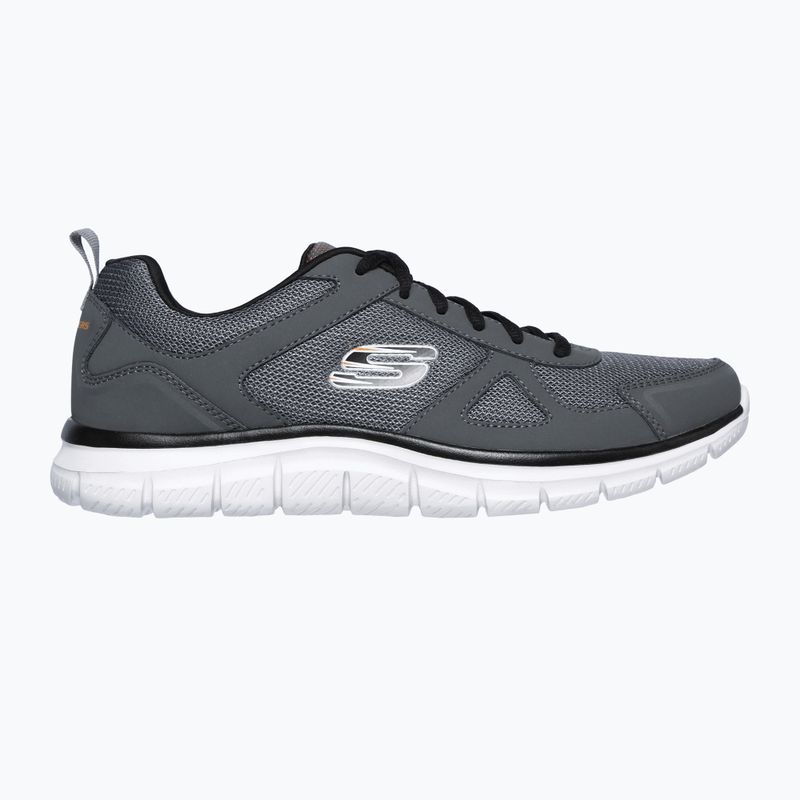 SKECHERS Track Scrolic pánska tréningová obuv charcoal/black 8