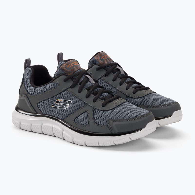 SKECHERS Track Scrolic pánska tréningová obuv charcoal/black 4