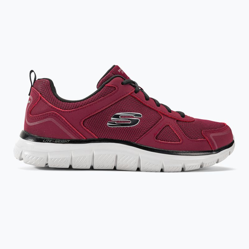 Pánska tréningová obuv SKECHERS Track Scrolic red 2