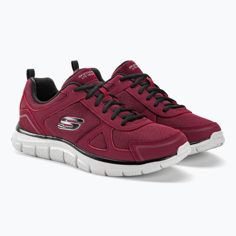 Pánska tréningová obuv SKECHERS Track Scrolic red 4