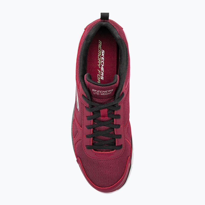 Pánska tréningová obuv SKECHERS Track Scrolic red 6