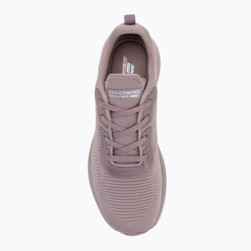 Dámske topánky SKECHERS Bobs Sport Squad Tough Talk mauve 5