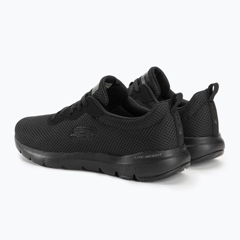 Dámska tréningová obuv SKECHERS Flex Appeal 3.0 First Insight black 3