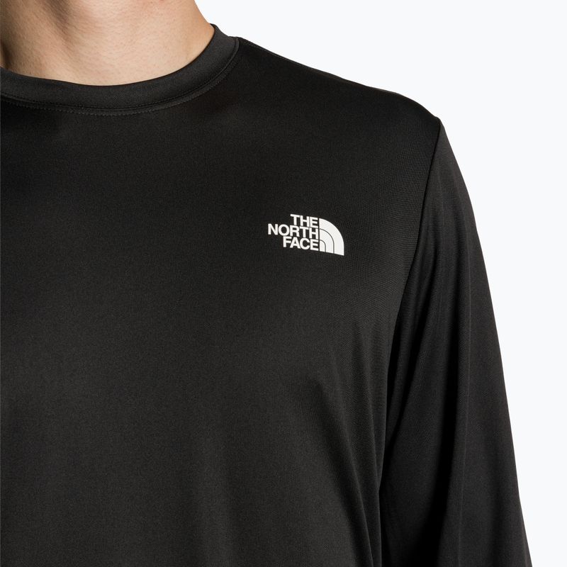 Pánske tréningové tričko s dlhým rukávom The North Face Reaxion Amp Crew black 3