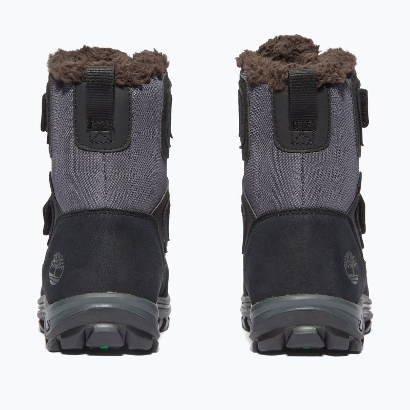 Detské snehule Timberland Chillberg 2-Strap Gore-Tex jet black 4