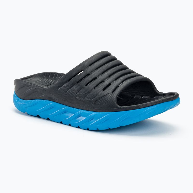 Dámske šľapky HOKA Ora Recovery Slide 2 ebony/dresden blue