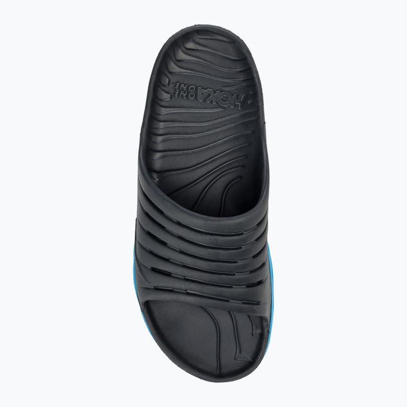 Dámske šľapky HOKA Ora Recovery Slide 2 ebony/dresden blue 5