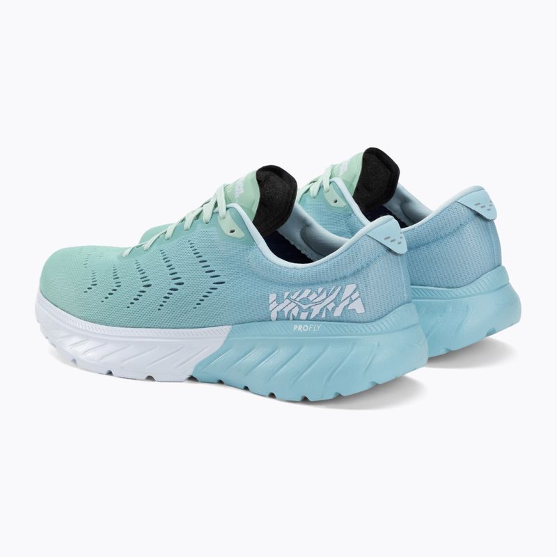 Dámska bežecká obuv HOKA Mach 2 aquamarine/lichen 3