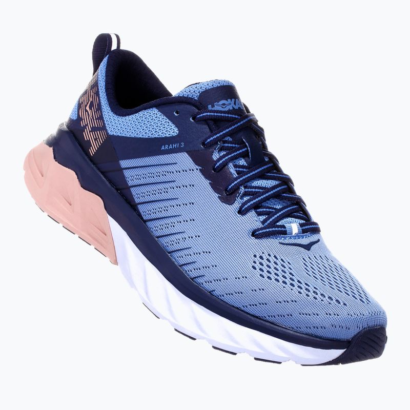 Dámska bežecká obuv HOKA Arahi 3 allure/mood indigo 8
