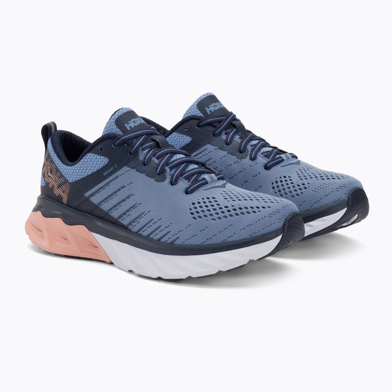 Dámska bežecká obuv HOKA Arahi 3 allure/mood indigo 4