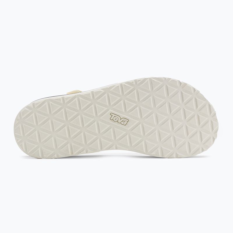 Dámske turistické sandále Teva Flatform Universal Mesh Print bright white 5