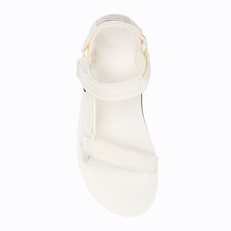 Dámske turistické sandále Teva Flatform Universal Mesh Print bright white 6