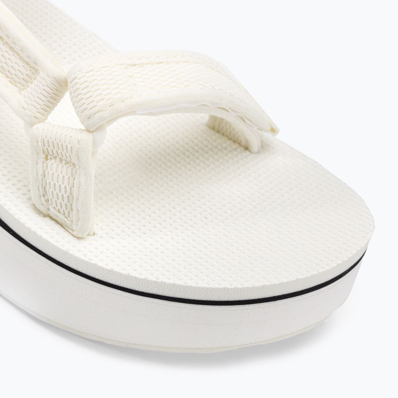 Dámske turistické sandále Teva Flatform Universal Mesh Print bright white 7