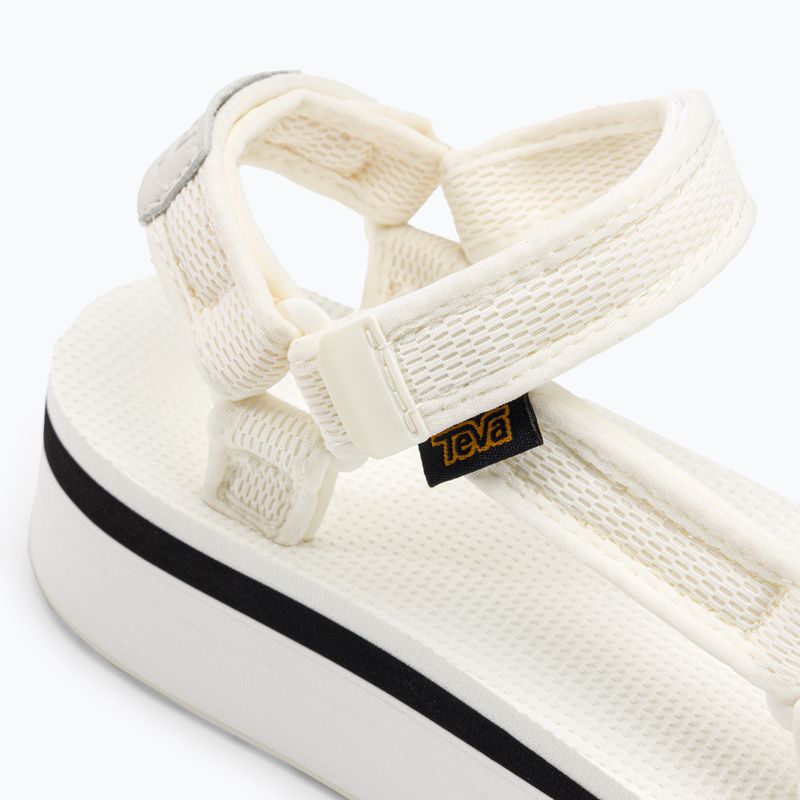 Dámske turistické sandále Teva Flatform Universal Mesh Print bright white 8