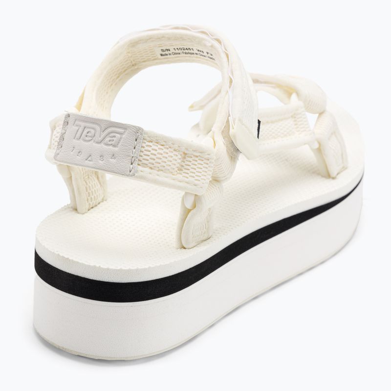 Dámske turistické sandále Teva Flatform Universal Mesh Print bright white 9